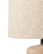 Bordslampa BETWA Mangoträ Ljusbrun_985958