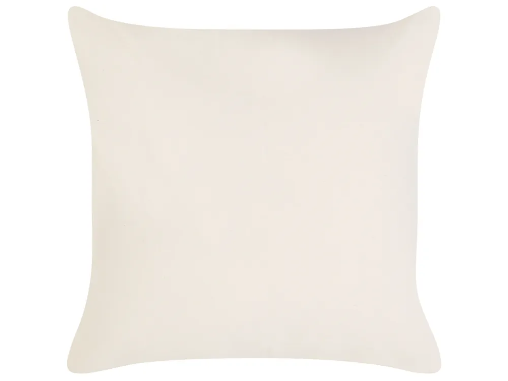 Koristetyynysetti 3 kpl NOLIA 30 x 50 cm 45 x 45 cm Puuvilla Valkoinen Joulukuvio_1164648