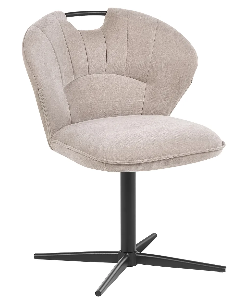 Sett med 2 stoler WORCESTER Chenille Beige_1161981