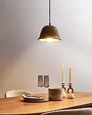 Pendellampa GOIKA Mangoträ Ljusbrun_1186992