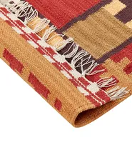 Rug PARAKAR Multicolour 160 x 230 cm Kilim Cotton_870169