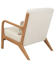 Armchair SKOVDE Fabric Light Beige_927131