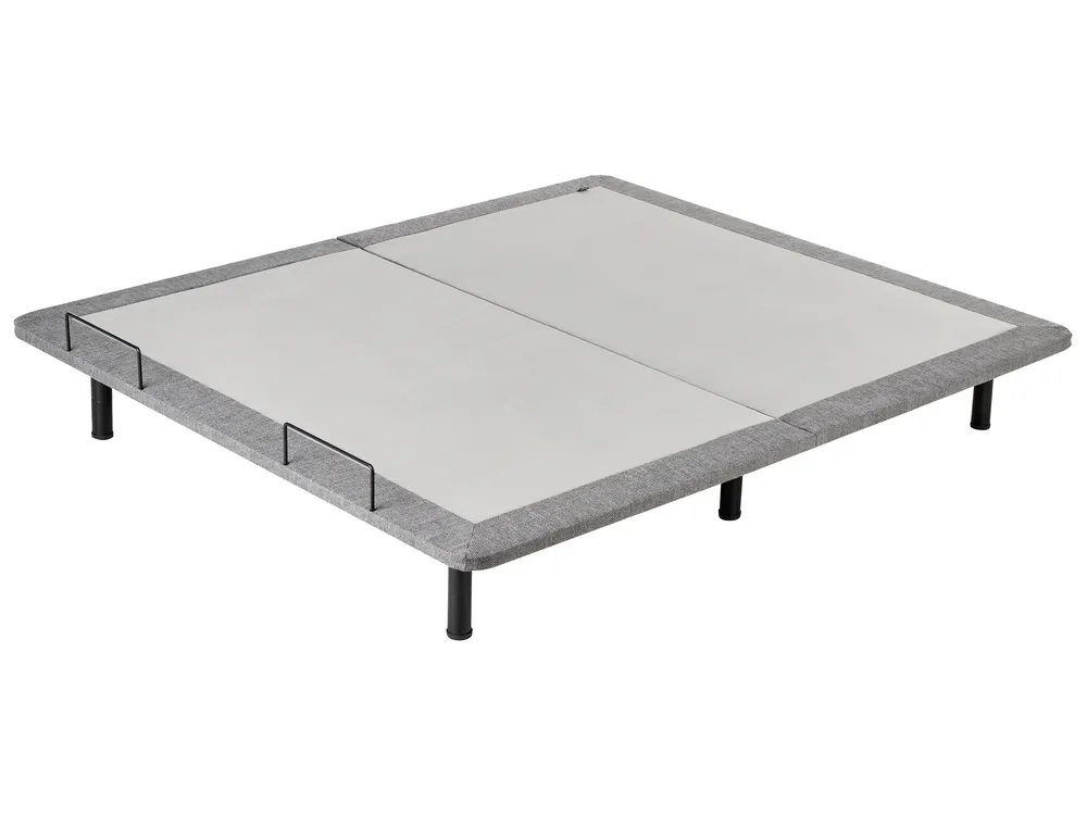 Elektriskt justerbar sängbotten BRUNOY 180 x 200 cm Grå_991590