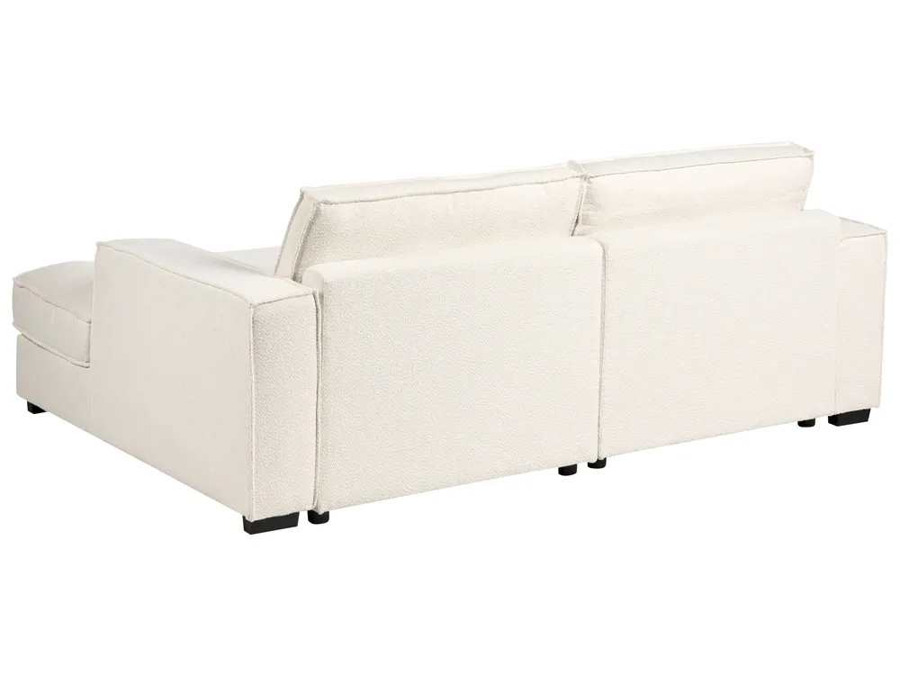Corner Sofa KOLDING Boucle Light Beige Left Hand_1008305