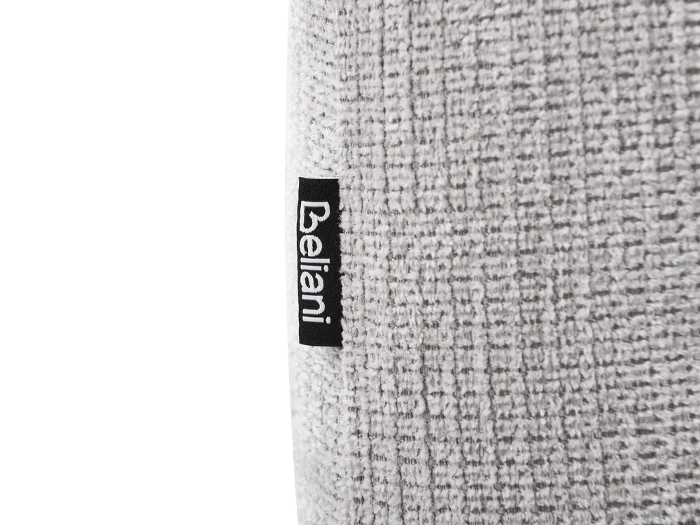 Corner Sofa 3 Seater HOLT Fabric Light Grey Left Hand_960544