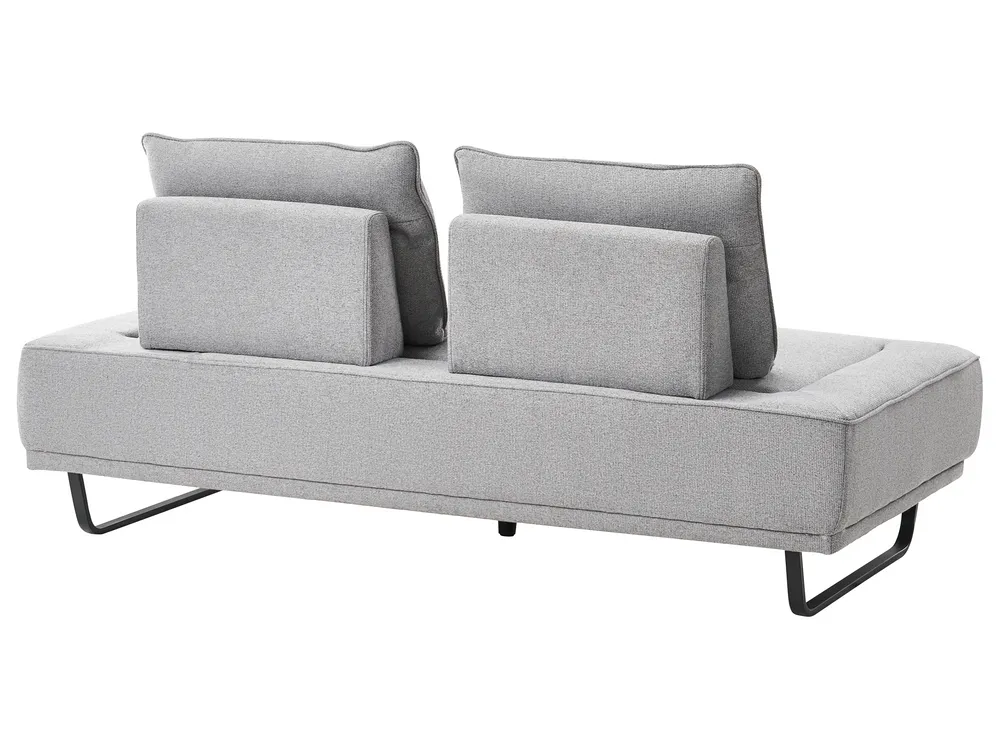 Sofa 3 Seater FAXEN Fabric Grey_1025223