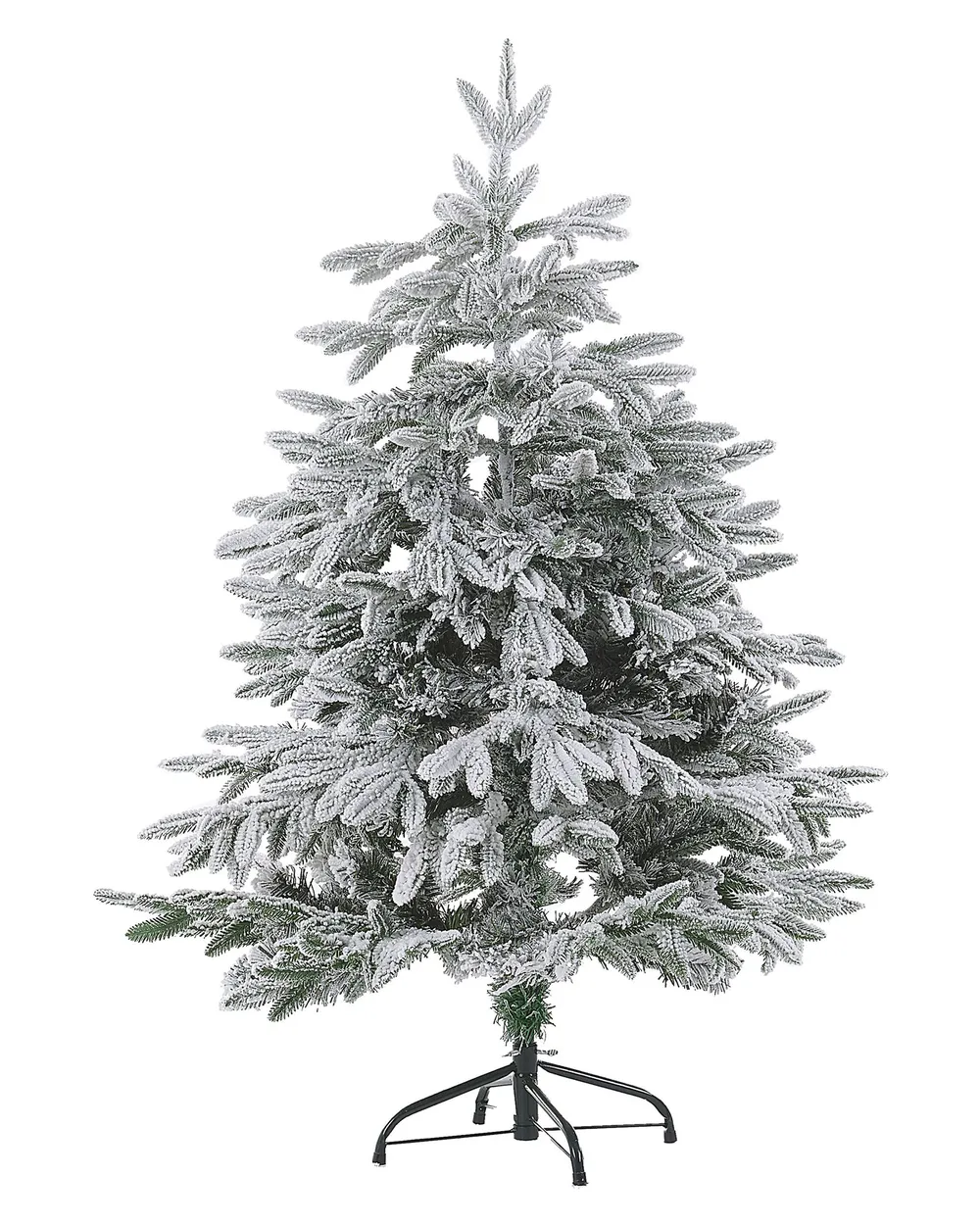 Artificial Snowy Christmas Tree BASSIE 120 cm White