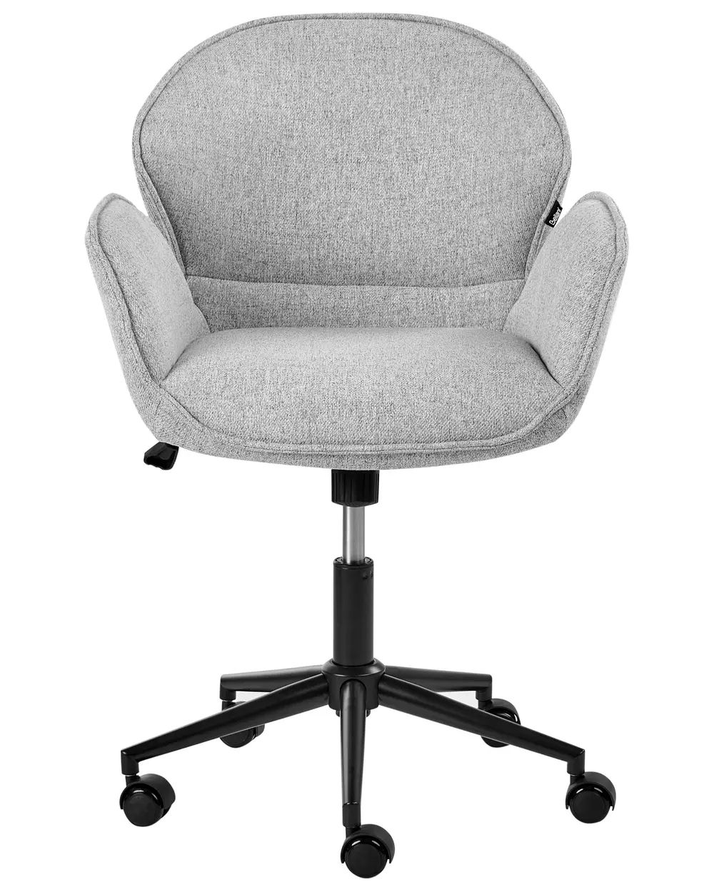 Desk Chair BELMAR Fabric Grey_1056939