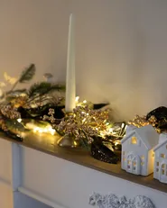 Christmas Garland TERRASSA 150 cm Multicolour_907283