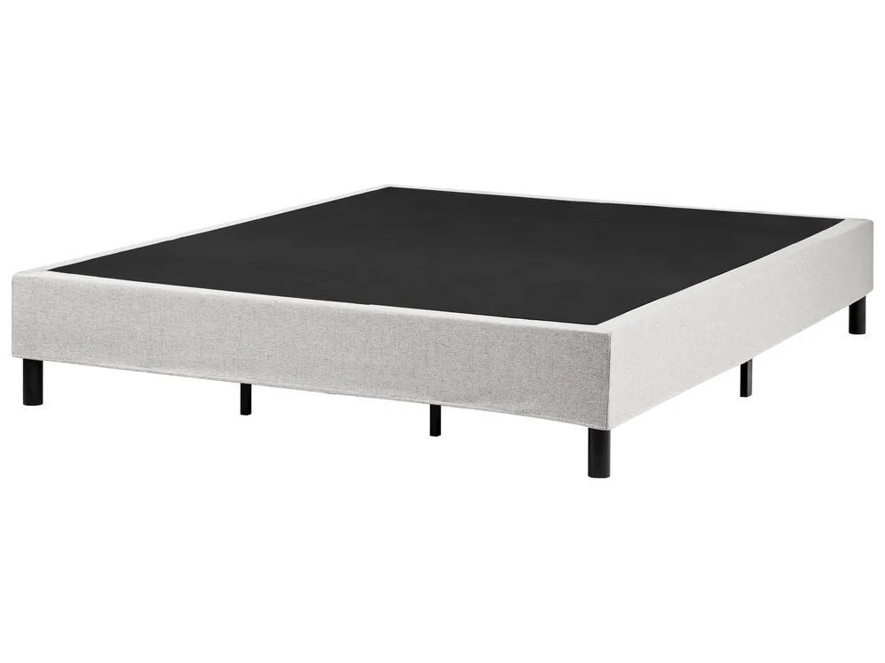 Divan Bed Fabric COUNTESS 180 x 200 cm (EU Super King) Light Grey_1054575