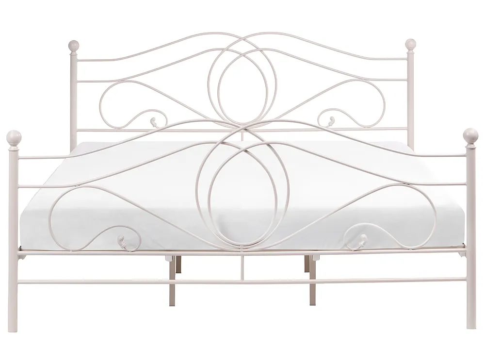 Sänky Metalli LYRA 180 x 200 cm Vaaleanbeige_1162043
