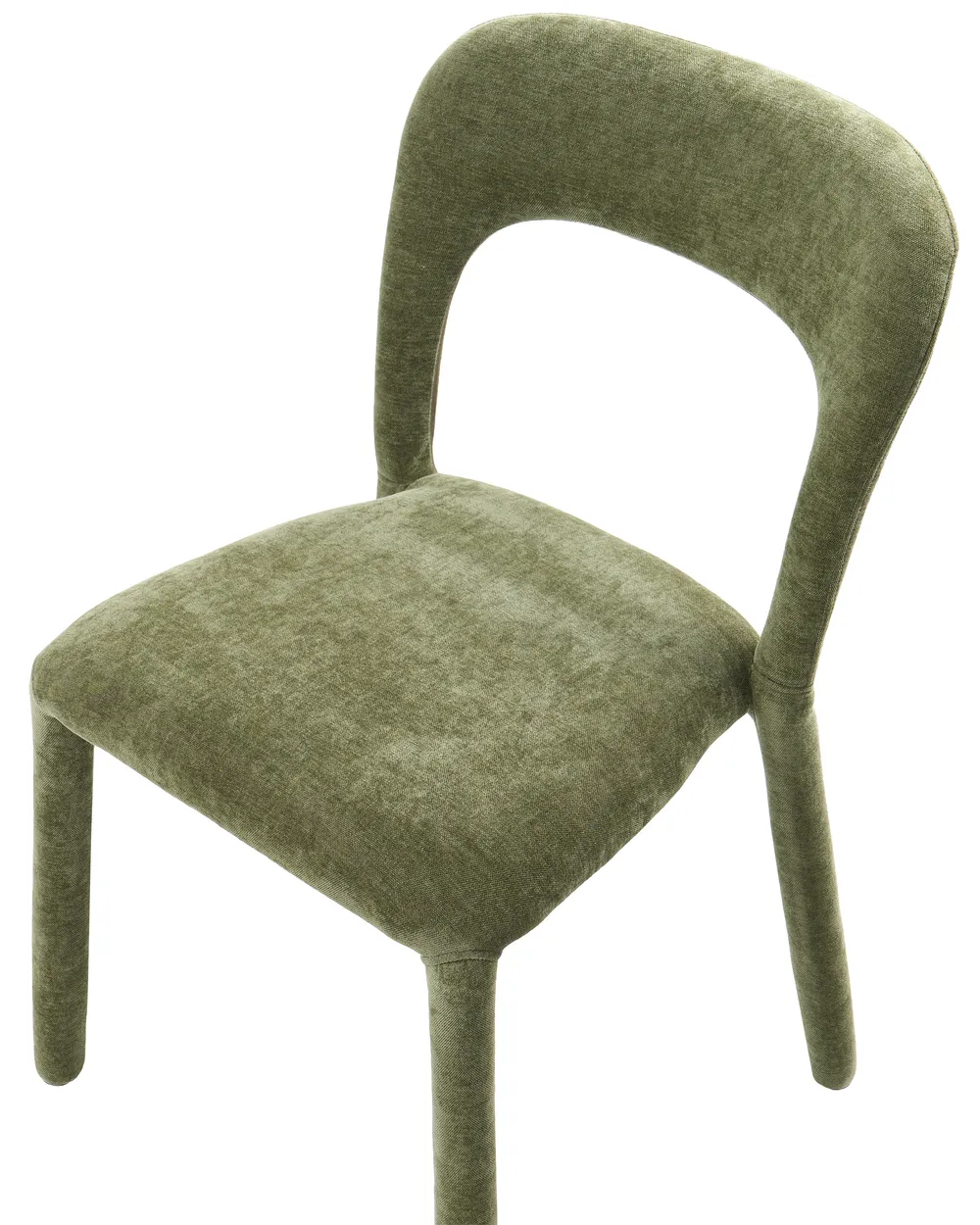 Set of 2 Chairs LAKEVILLE Chenille Green_1116891
