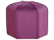Sittpuff WISHEK Sammet Lila_937082