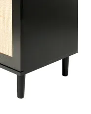 Shoe Storage Cabinet BICHENO Black_1076295