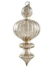 Set med 70 julgranskulor TWINKLE Glas Röd/grön_1062306