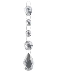 Set of 35 Baubles BLING Glass Gold_1028335