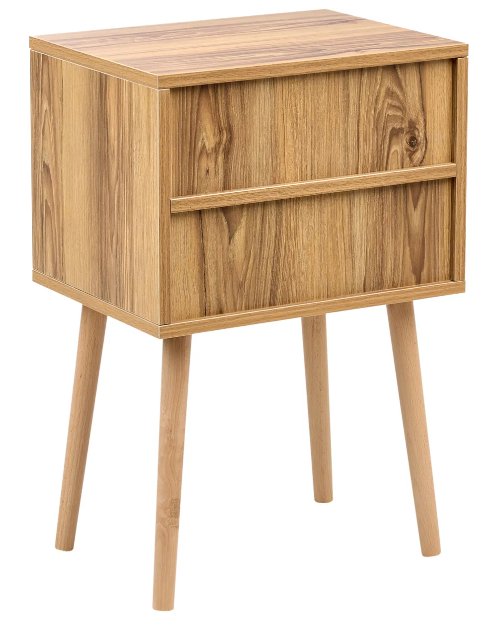 Bedside Table BUTTE Light Brown_975696