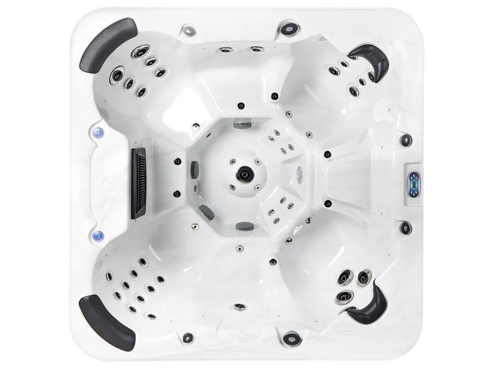 Outdoor Hot Tub with LED VILLARRICA White_965299