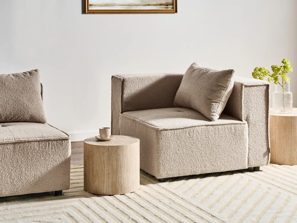 Corner Seat AXEBO Boucle Beige