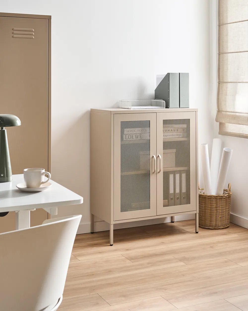 Cabinet WAKATIPU Metal Beige