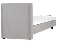 Adjustable Bed Fabric DUKE 90 x 200 cm (EU Single) Light Grey_973500