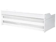 Sänky lisävuoteella Mänty EDERN 90 x 200 cm Valkoinen_874490