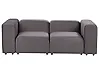 Modular Sofa 2 Seater FALSTERBO Velvet Taupe