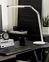 LED-skrivbordslampa DORADO med dimmer Metall Vit