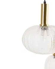 Pendellampe NJORO Glass Gjennomsiktig_1029345
