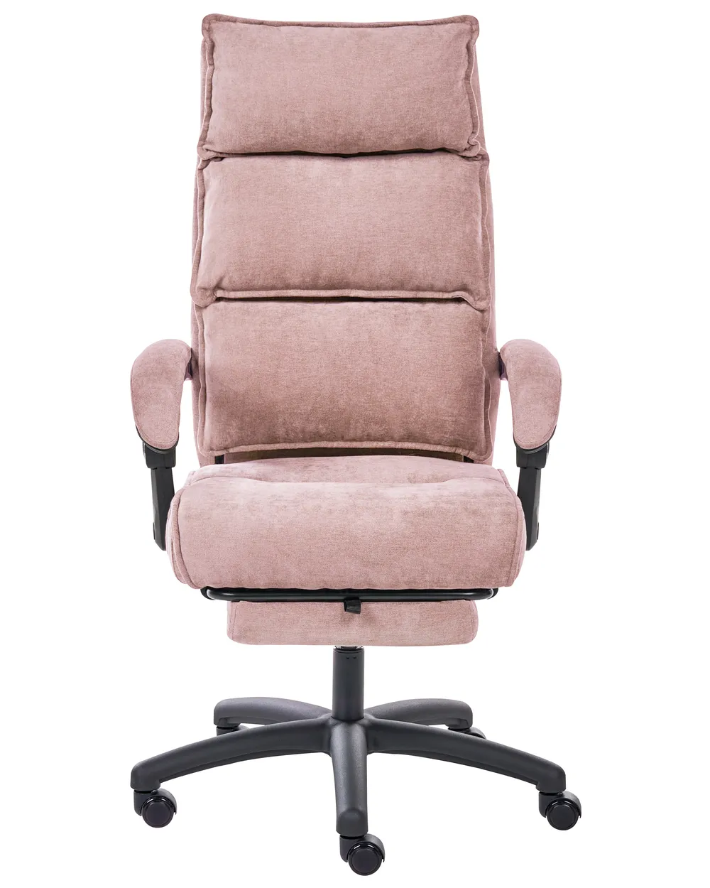 Kontorsfåtölj EATON Chenille Pastellrosa_1076942