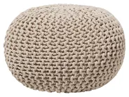 Pouffe CONRAD Cotton Light Beige_735571