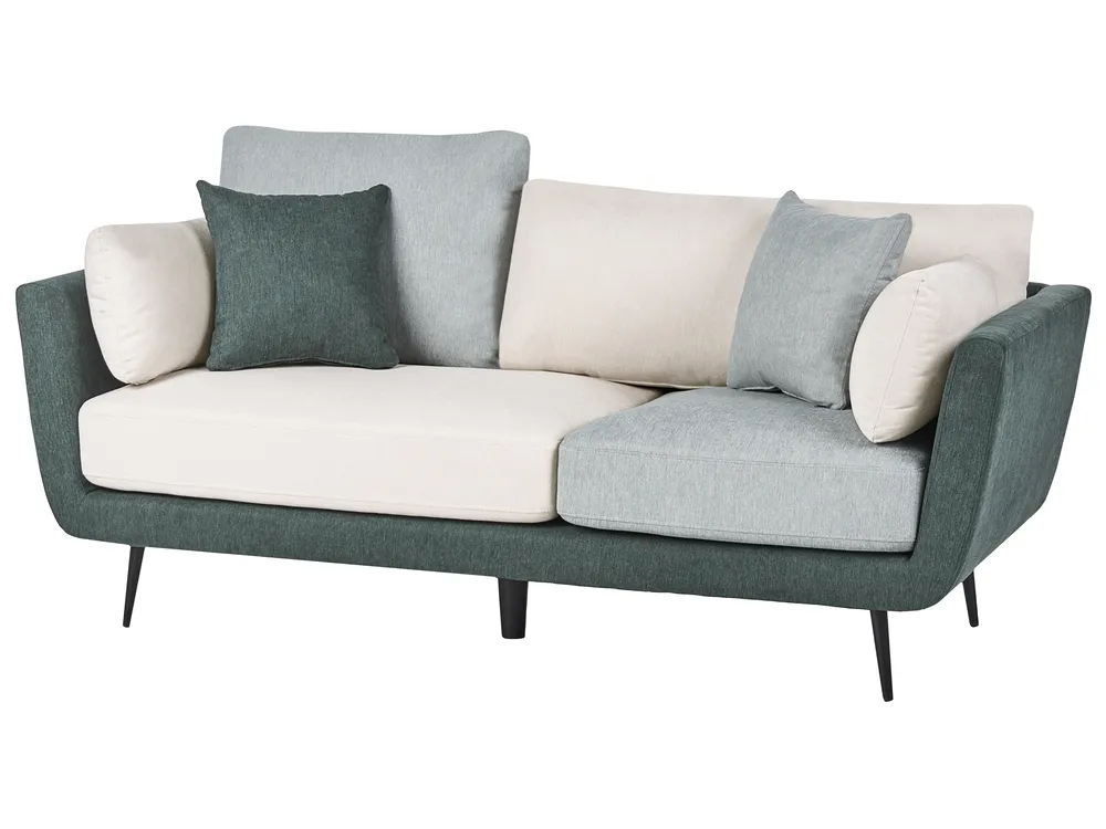 Sofa 3 Seater BOLGA Fabric Green_1075423