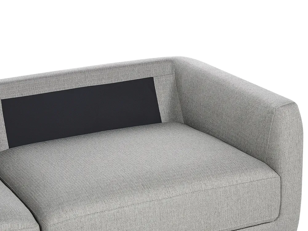 Sofa 3 Seater SIGTUNA Fabric Light Grey_897676