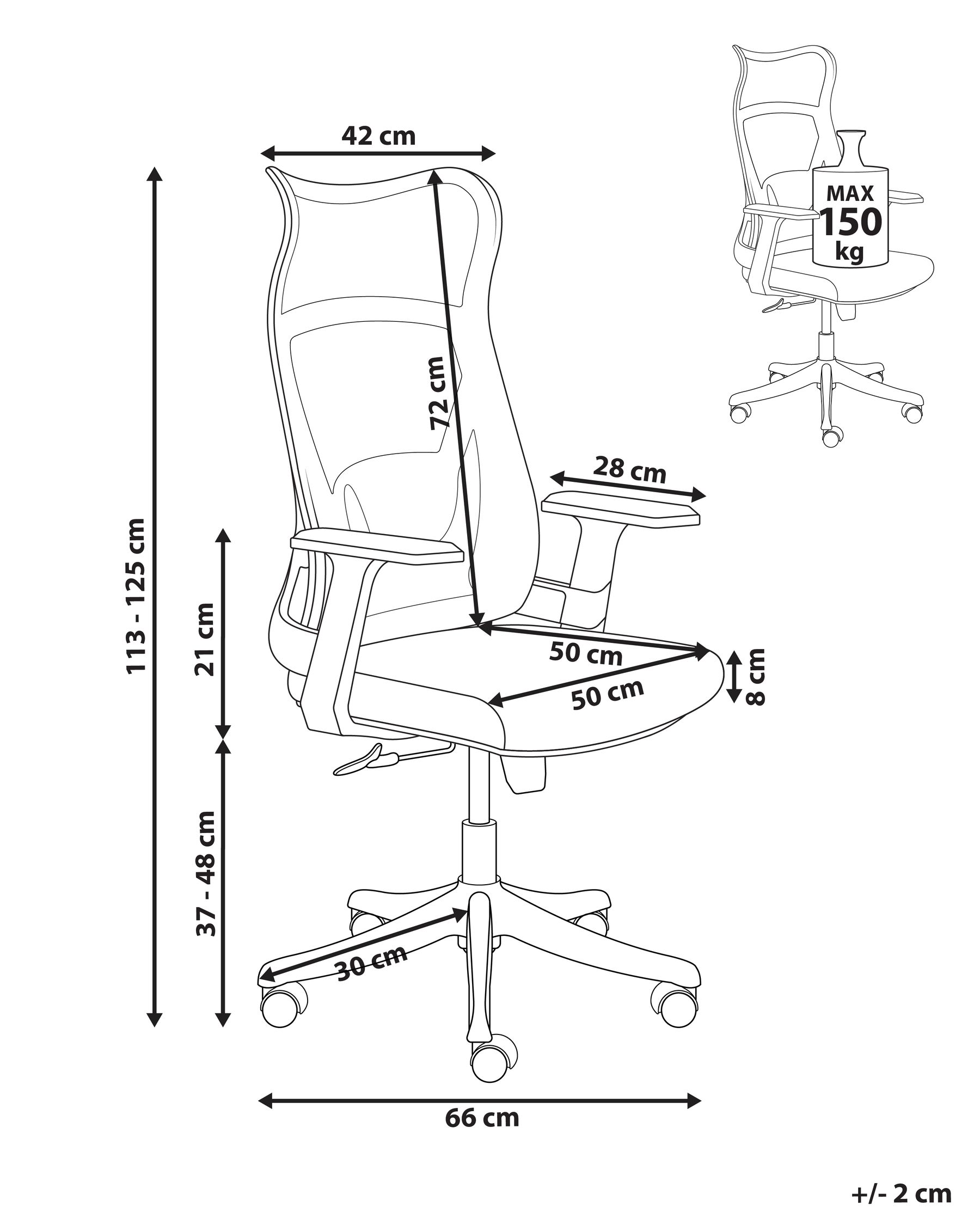 Office Chair BARD Black_979329