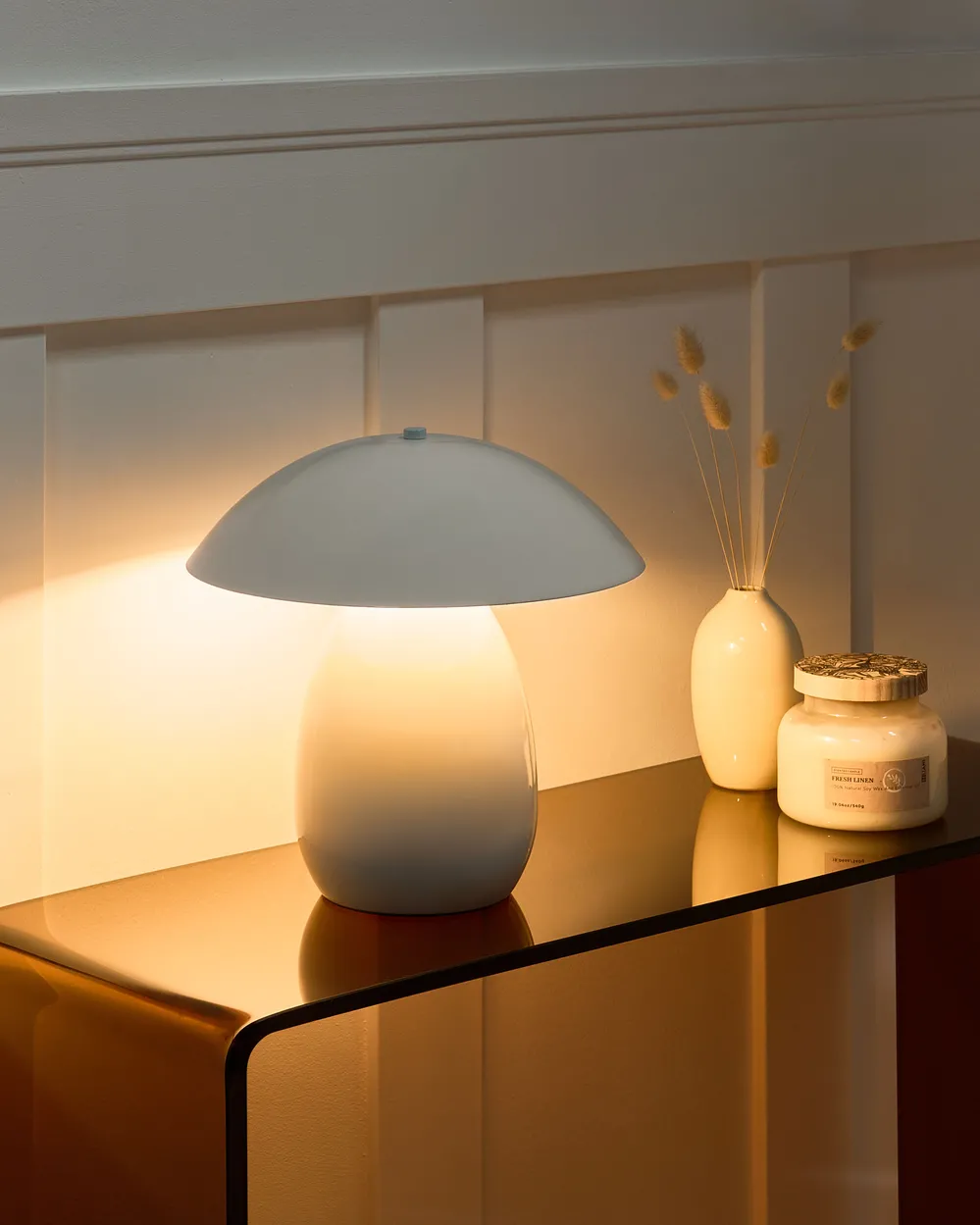 Table Lamp SIGI Metal White