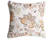 Set of 3 Decorative Cushions HOPEA 30 x 50 cm 45 x 45 cm Cotton Multicolour Floral Pattern_1039083