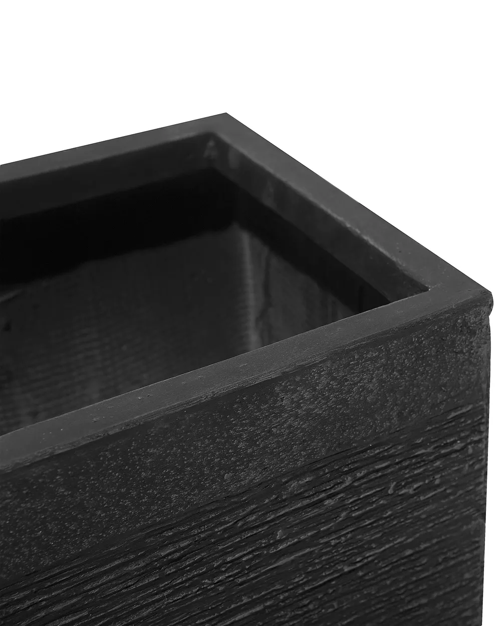 Plant Pot PAROS 40 cm Black_700918