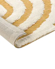 Rug PERAI Yellow 300 x 400 cm Cotton_884367