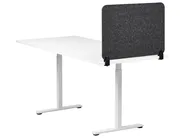 Skiljevägg för skrivbord SPLIT 72 x 50 cm Mörkgrå_1071853
