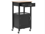 Kitchen Trolley SIENA Black_761750
