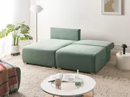 Moduulikulmasohva NERBO Kangas Vaaleanvihreä Oikea_1035339