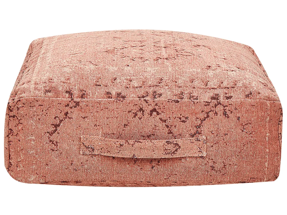 Pouffe SHASA Cotton Light Red_879979