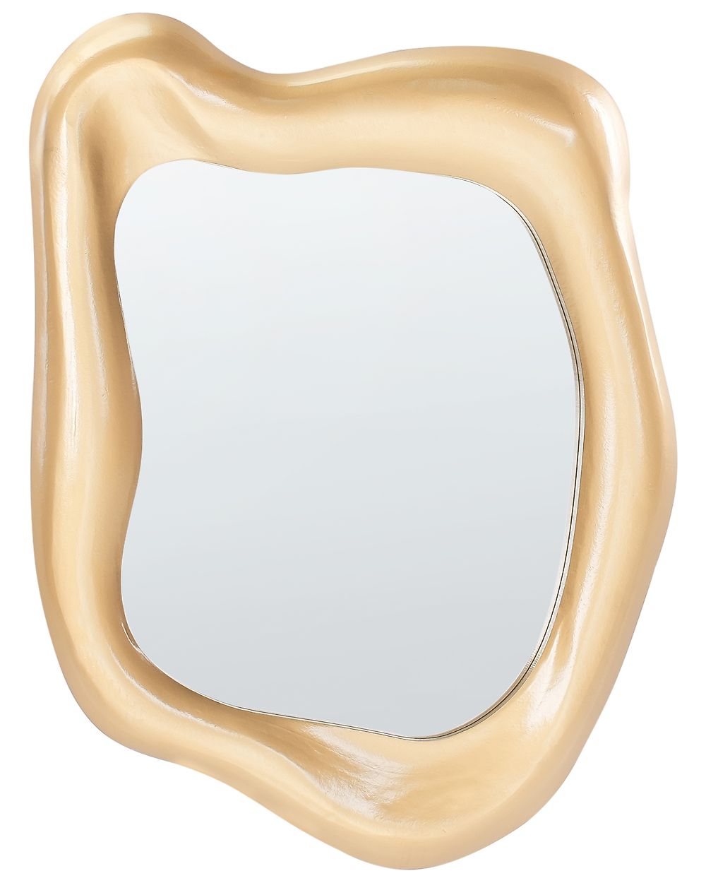 Väggspegel SANTEC 59 cm 77 cm Guld