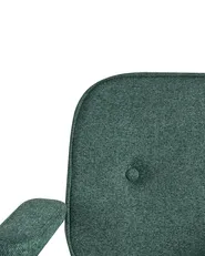 Desk Chair PAWNEE Fabric Dark Green_1057376