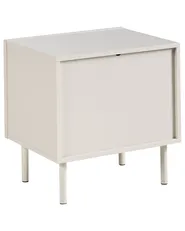 Bedside Table CLUNES Light Beige_1038924