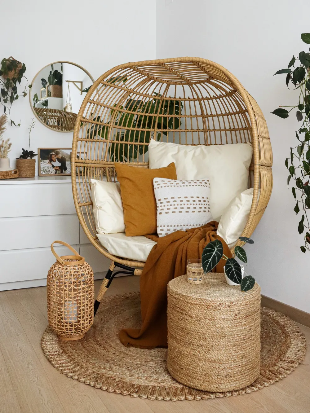 Matto ERENCE Beige ø 140 cm_820538