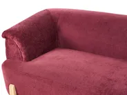 Soffa 2-sits ALNOR Chenille Vinröd_1019107