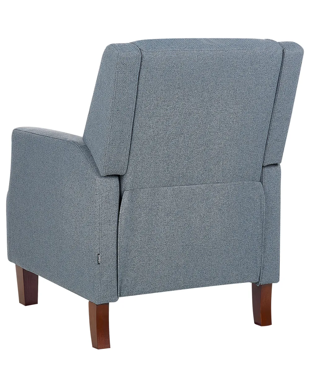 Recliner Chair EGERSUND with Footrest Fabric Dark Blue_896463