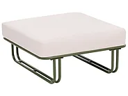 Garden Lounge Set with Table and Ottoman 3 Seater CAMEROTA  Metal Green_1156963