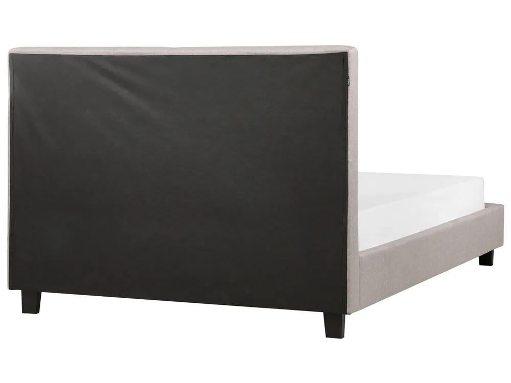 Bed Fabric LA ROCHELLE 140 x 200 cm (EU Double) Light Grey_917174